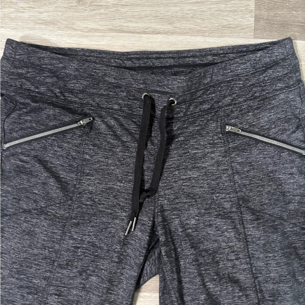 Athleta Dark Heather Gray Drawstring Joggers - image 2